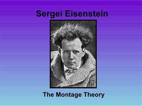 Sergei eisenstein