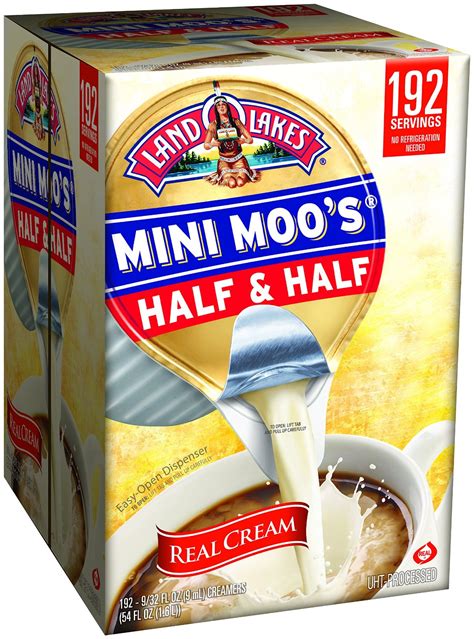 192-Count of 0.281oz Land Lakes Mini Moos Coffee Creamer (Half & Half ) - Slickdeals.net