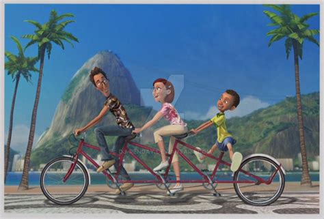 Tulio, Linda and Fernando on biking by dj-ReNDaY on DeviantArt