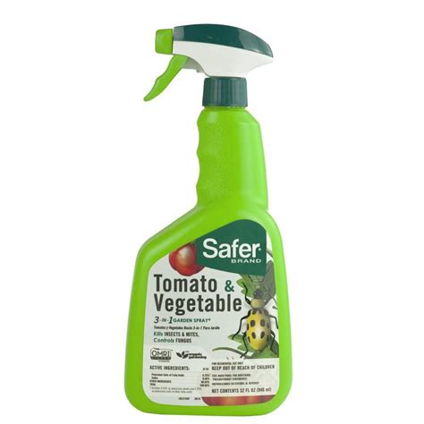 Safer Brand 32 -fl oz Natural Tomato and Vegetable Spray at Lowes.com