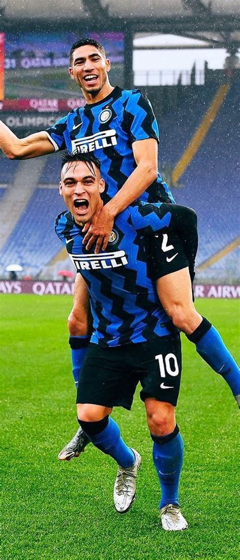 Inter, hakimi, lautaro, milan, soccer, HD phone wallpaper | Hd phone ...