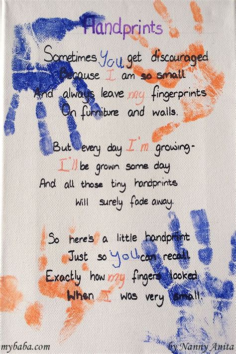 Printable Father's Day Handprint Poem