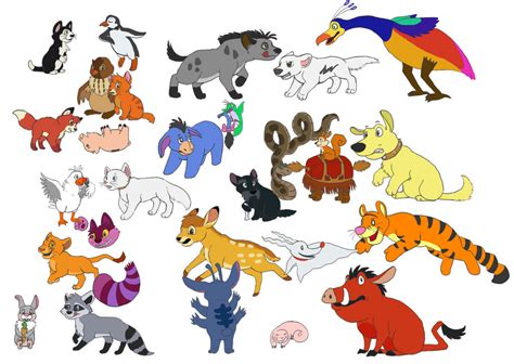 Disney Animal Collection 2 by RunningSpud on DeviantArt
