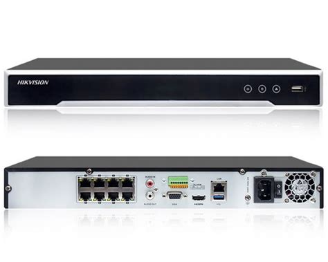 HikVision NVR Hikvision DS-7608NI-K2/8P 4K NVR 8-channel (8 PoE) / 2 HDDs