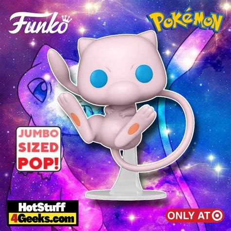 2021 NEW Pokemon - Mew 10-inch Jumbo Sized Funko Pop!