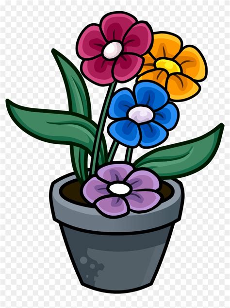 Flower Pot Drawing Images | Best Flower Site