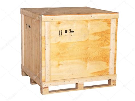 Large wooden box — Stock Photo © Plus69 #5938384