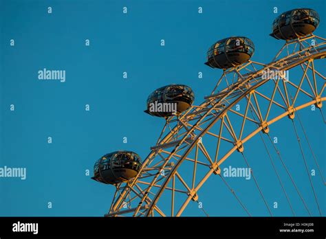 London Eye Tourist Attraction Stock Photo - Alamy