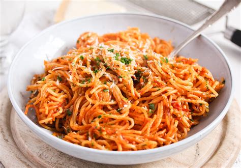 Fried Spaghetti (with Leftover Pasta) » The Fast Recipe Food Blog