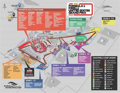 Circuit Of The Americas Main Grandstand Seating Chart