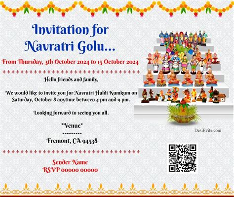 Golu Invite Template