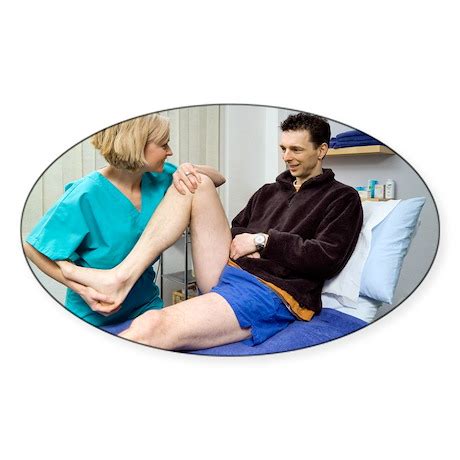 McMurray's knee joint test - Stickers by sciencephotos