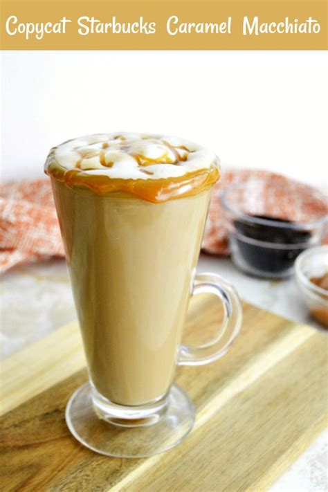 Starbucks Caramel Macchiato Recipe Verismo | Bryont Blog