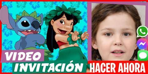 Invitación Digital Fiesta Sorpresa Lilo y Stitch | GRATIS | WHATSAPP