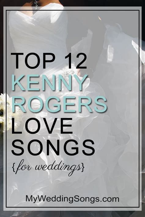 Kenny Rogers Love Songs for Your Wedding