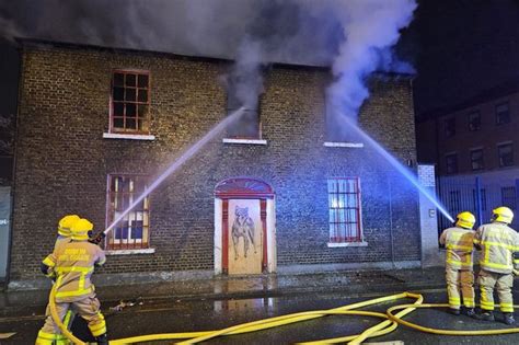 Dublin Fire Brigade tackle city centre fire in derelict building ...