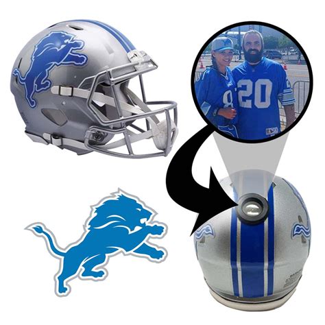 Detroit Lions NFL Collectible Mini Helmet|Picture Inside|FANZ Collectibles – Fanz Collectibles