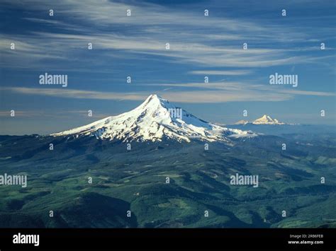 Aerial image of Oregon, USA Stock Photo - Alamy