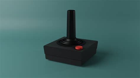 3D Model Atari controller on Behance