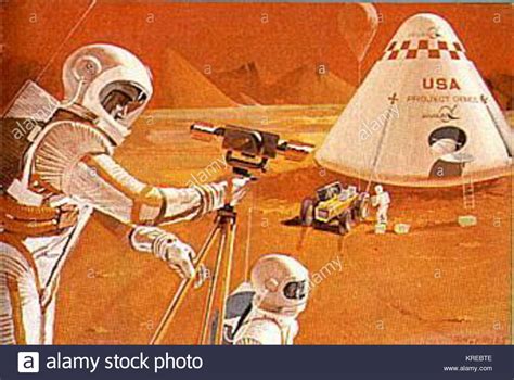 Project Deimos - Mars Surface Base Stock Photo - Alamy