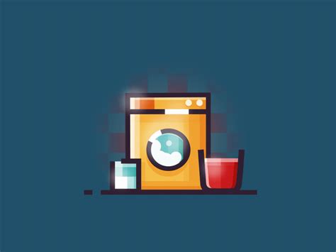 Washing machine - motion design by Andrew Kliatskyi on Dribbble