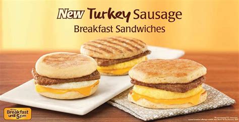 News: Tim Hortons - New Turkey Sausage Breakfast Sandwiches | Brand Eating