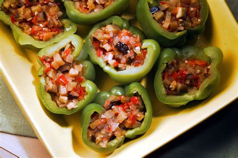 Recipe: Filled green peppers - LA Times Cooking