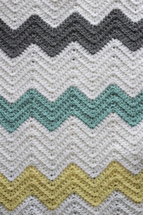 Crochet Ripple Afghan Pattern Tutorial - Patricia Sinclair's Coloring Pages