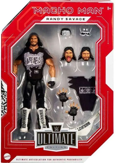 WWE Wrestling Ultimate Edition Macho Man Randy Savage Exclusive 7 ...