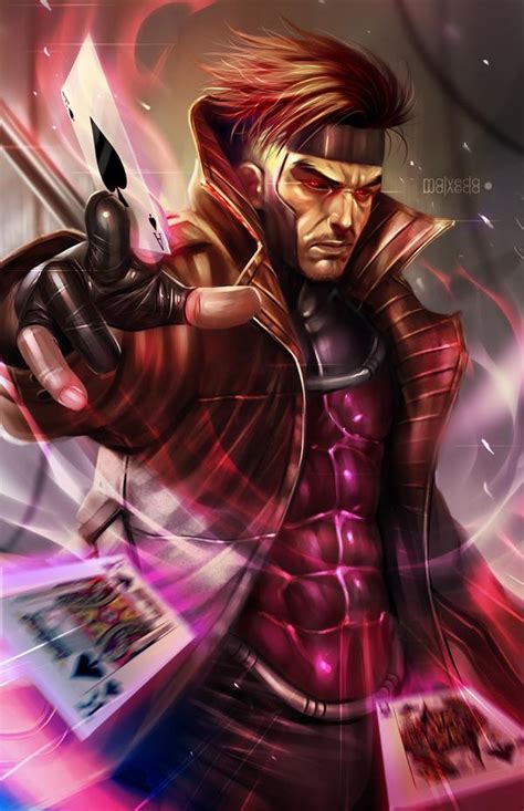 Gambit by alex-malveda on DeviantArt | Gambit marvel, Marvel comics art ...