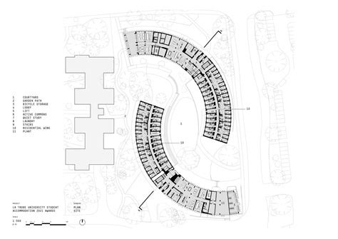 Gallery of La Trobe University Student Accommodation / Jackson Clements Burrows - 12 | Plancher ...