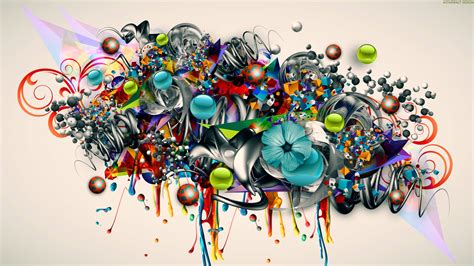 graffiti, Art, 3d, Color, Psychedelic, Flowers, Urban Wallpapers HD / Desktop and Mobile Backgrounds