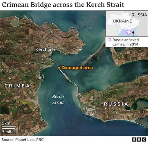 Crimea bridge: How Russia is rebuilding its vital link - BBC News