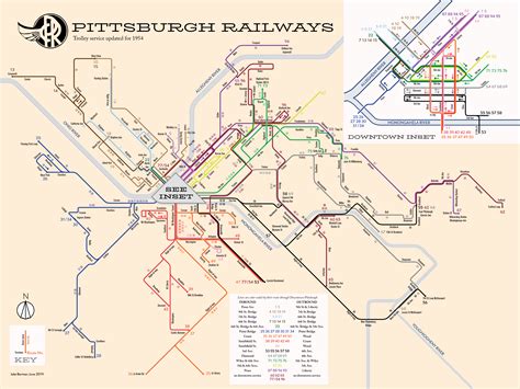 Pittsburgh Bus Routes Map - Vero Beach Florida Map