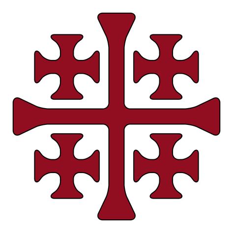 Jerusalem Cross (The Crusader Cross) Meaning, Symbolism And Origin