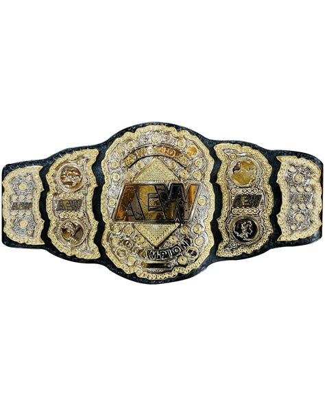 AEW World Championship Belt | Wrestling 8MM Zinc Belt