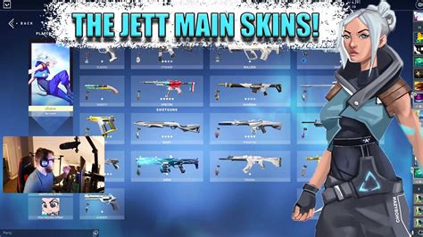 BEST VALORANT SKINS FOR JETT - THE JETT MAIN SKIN COLLECTION! - YouTube