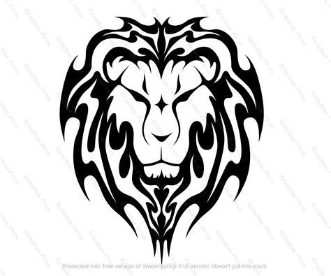 Lion SVG, Lion Svg File for Cricut, Lion Svg Designs, Lion Svg Cut File ...