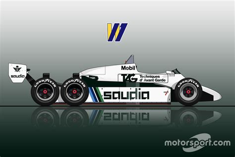 Retro: The 6-wheeled Williams F1 car that never raced