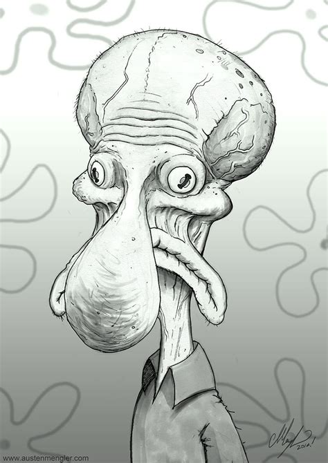 SQUIDWARD by AustenMengler on DeviantArt