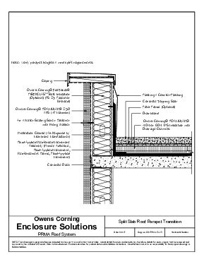 XPS PMRA Split Slab - Owens Corning® Enclosure Solutions