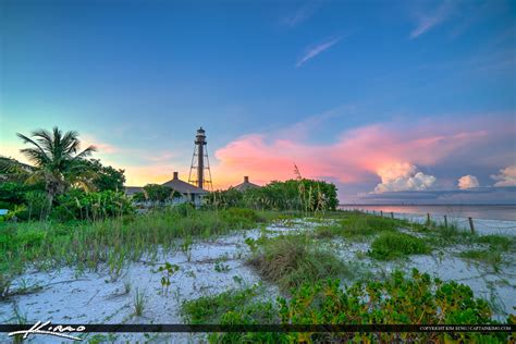 Sanibel Lighthouse at Sanibel Island Lee County | HDR Photography by Captain Kimo