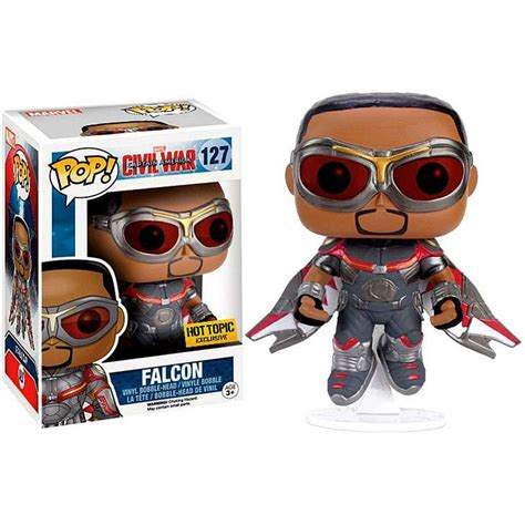 Funko POP! Marvel Falcon Vinyl Bobble Head - Walmart.com - Walmart.com