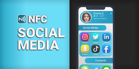 NFC Social Media App | Figma