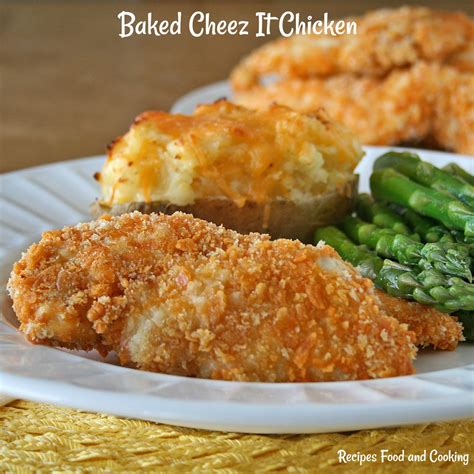 Baked Cheez-It Chicken