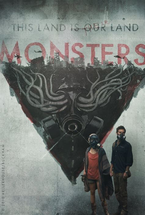 Monsters (2010) - Gareth Edwards | Movie monsters, Monster pictures, Movie posters design