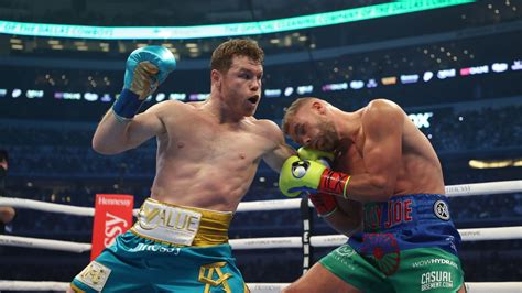 Highlights! Canelo Alvarez finishes Billy Joe Saunders in the eighth to ...