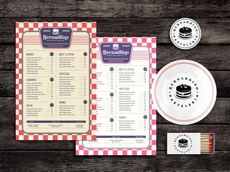 Mess Hall Food Menu Template - 99Effects