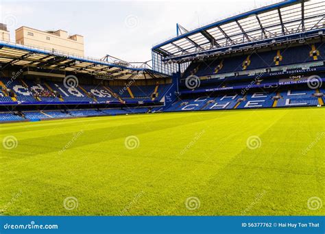 Chelsea FC Stamford Bridge Stadium Editorial Photography - Image of ...