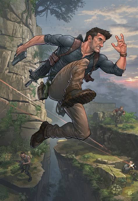 Cool UNCHARTED 4 Art by Patrick Brown — GeekTyrant